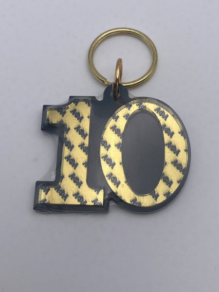 Alpha Phi Alpha - Line Number Keychain #10