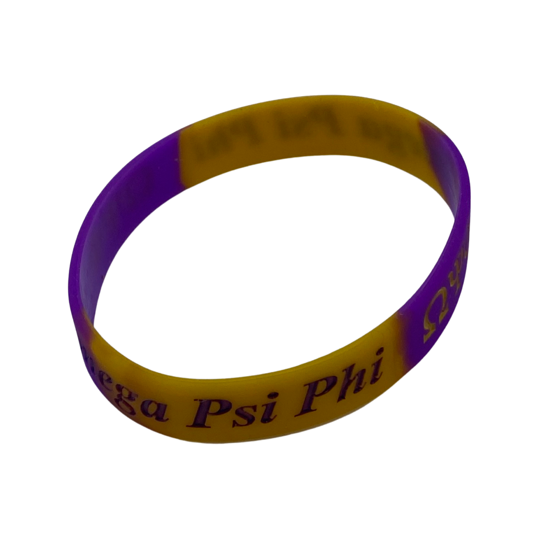 Omega Psi Phi Wristband 