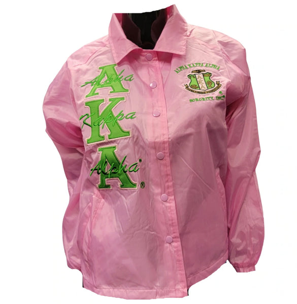 Alpha Kappa Alpha - Line Jacket (Pink)