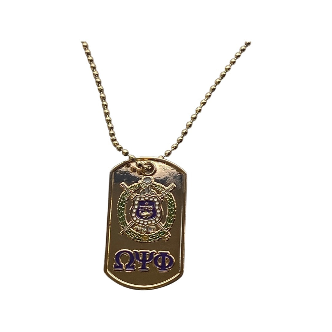 Omega psi 2024 phi necklace