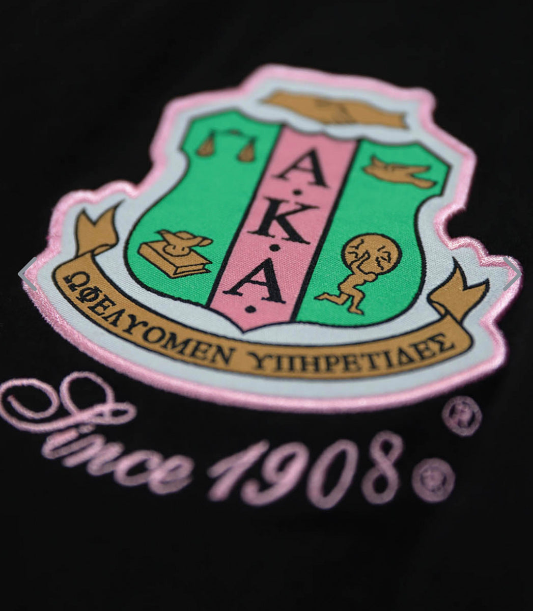 Alpha Kappa Alpha - Light Weight Cardigan (Black) – Da Greek Spot