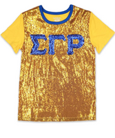 Sigma Gamma Rho - Sequin Tee (2nd Edition/Gold)