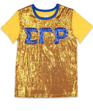 Sigma Gamma Rho - Sequin Tee (2nd Edition/Gold)