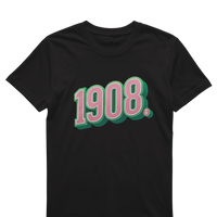 Alpha Kappa Alpha- 1908 (Printed Tee)