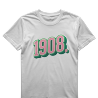 Alpha Kappa Alpha- 1908 (Printed Tee)