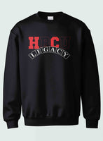 HBCU -“Legacy" (Crewneck ,[Red/Black] Black)