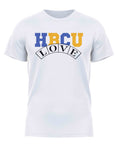 HBCU -“Love" (Tee,[Blue/Gold] White)#2