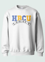 HBCU -“Legacy" (Crewneck ,[Blue/Gold] White)