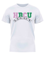 HBCU -“Legacy" (Tee,[Pink/Green] White)#2