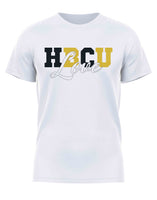 HBCU -“Love" (Tee,[Black/Gold] White)