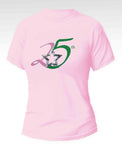 Alpha Kappa Alpha - “Silver Star” 25th (Tee,Pink)