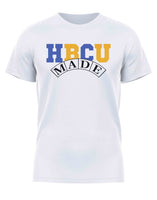 HBCU -“Made" (Tee,[Blue/Gold] White)#2