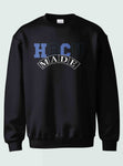 HBCU -“Made" (Crewneck ,[Blue/Black] Black)