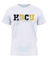 HBCU -“Grad" (Tee,[Black/Gold] White)