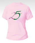 Alpha Kappa Alpha - 25th (Tee,Pink)