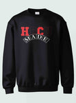 HBCU -“Made" (Crewneck ,[Red/Black] Black)