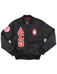 Delta Sigma Theta - Black Bomber Jacket (2nd addition)