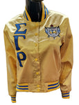 Sigma Gamma Rho - Satin Jacket (Gold)