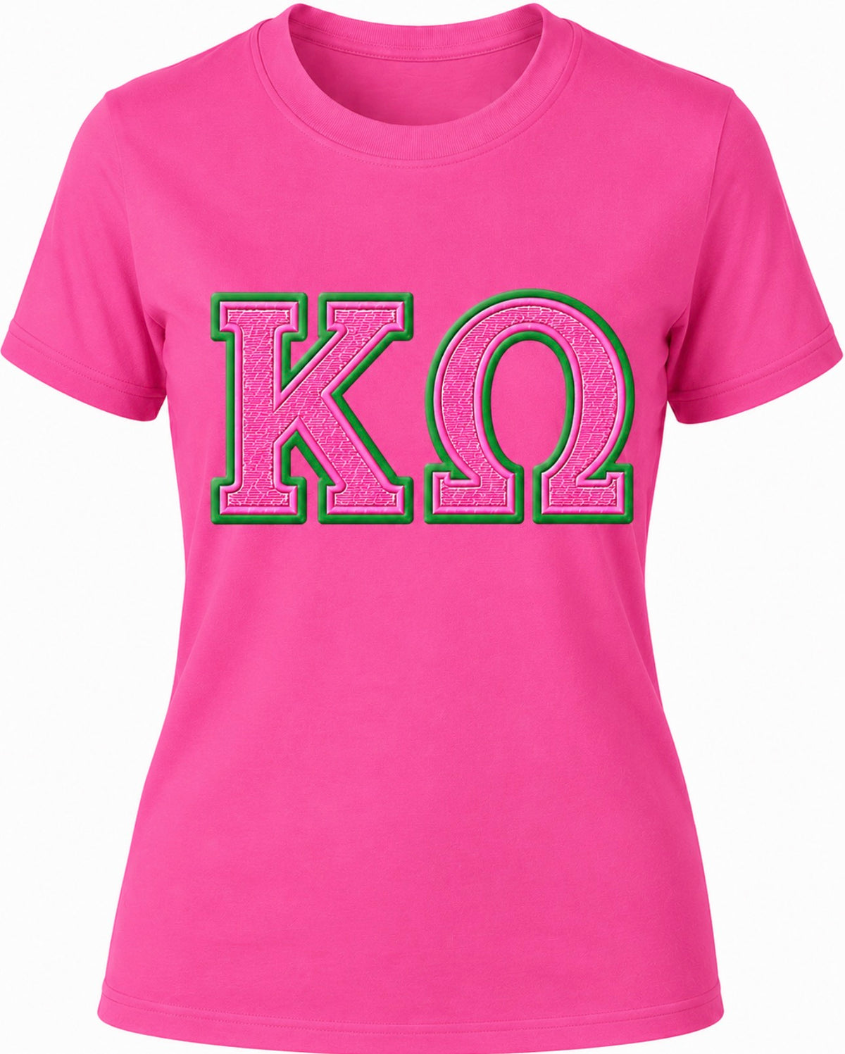 Alpha Kappa Alpha - Kappa Omega Chapter Printed Tee (Pink)