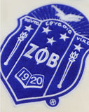 Zeta Phi Beta - VNeck Sweater (Ivory)