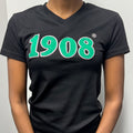 Alpha Kappa Alpha -1908 Embroidered (Soft Touch/Black) Da Greek Spot Original Collection