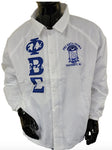 Phi Beta Sigma - Line Jacket (White)