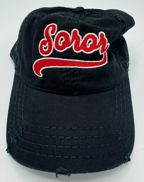 Delta Sigma Theta - Soror (Distressed/Dad Cap)