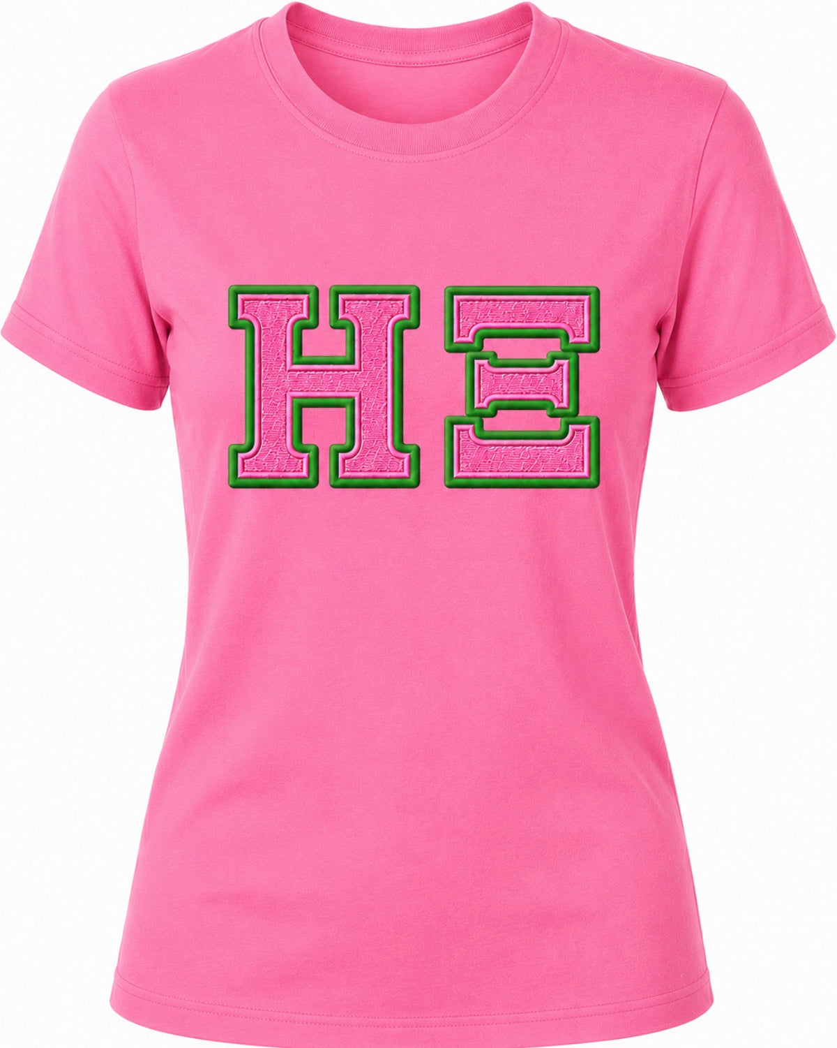 Alpha Kappa Alpha - Eta Xi Chapter Printed Tee (Pink)