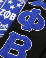 Zeta Phi Beta - VNeck Sweater (Black)
