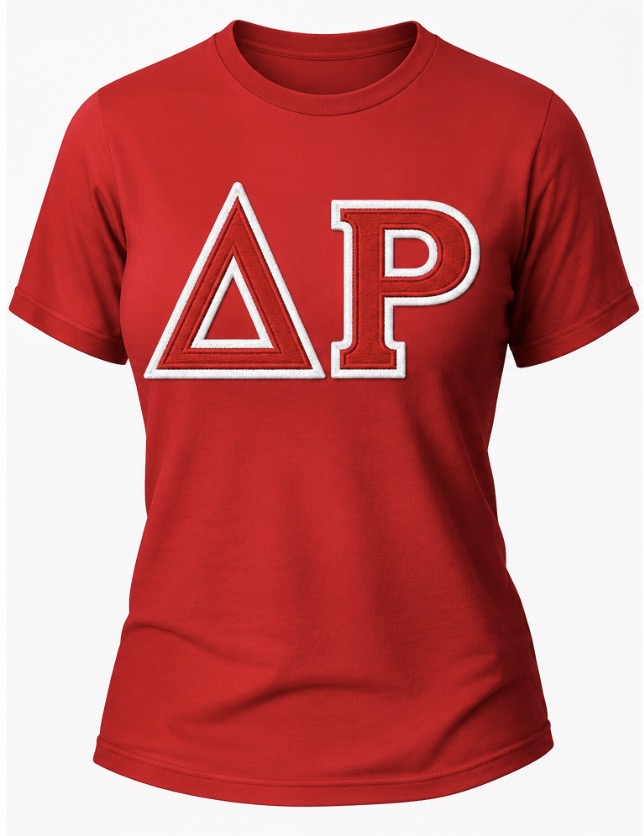 Delta Sigma Theta - Delta Rho Chapter Printed Tee (Red)
