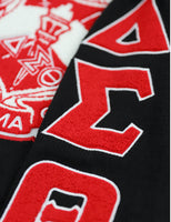 Delta Sigma Theta - VNeck Sweater (Black)