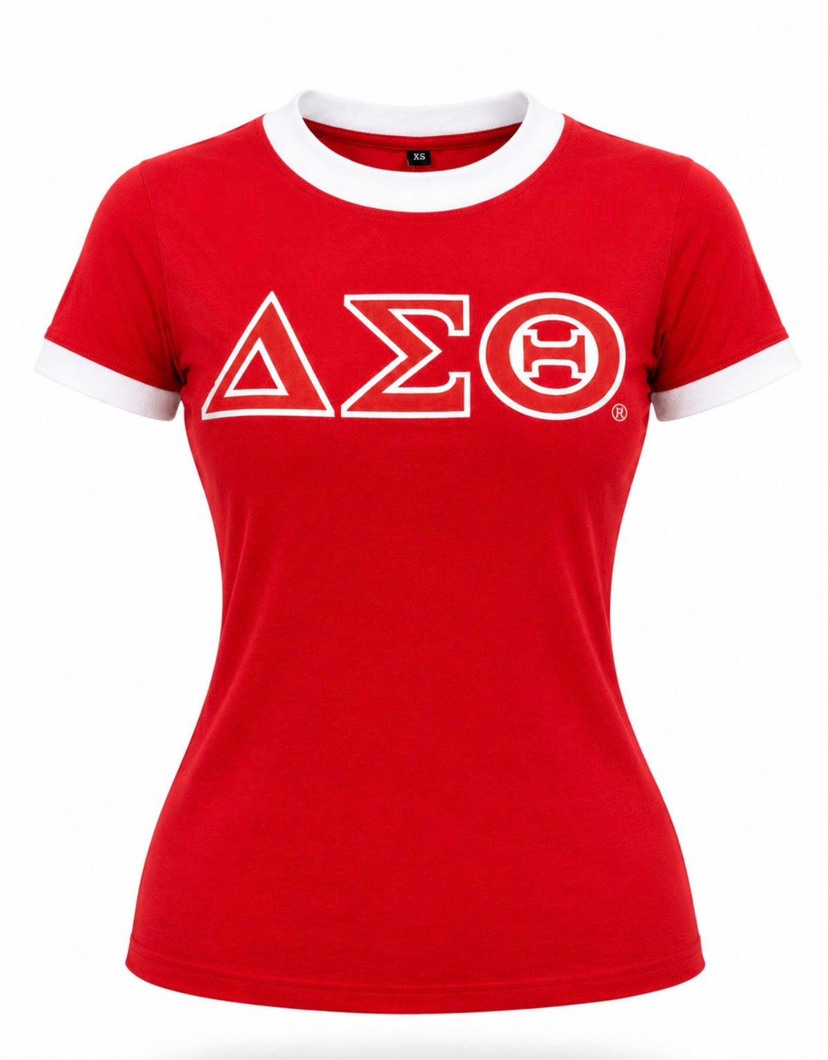 Delta Sigma Theta - Ringer Tee (Red)