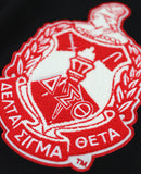 Delta Sigma Theta - VNeck Sweater (Black)
