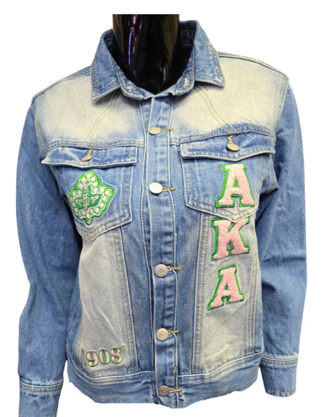 Alpha Kappa Alpha - Denim Jacket