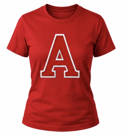 Delta Sigma Theta - Alpha Chapter Printed Tee (Red)