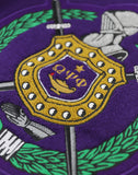 Omega Psi Phi - VNeck Sweater (Purple)
