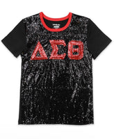 Delta Sigma Theta - Sequin Tee (2nd Edition/Black)