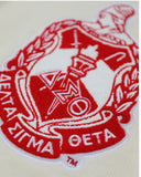 Delta Sigma Theta - VNeck Sweater (Ivory)