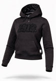 Delta Sigma Theta -  1913 Chenille Stealth Hoodie  w/Rhinestone ( w/Satin Lined Hood & Thumb Holes)