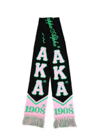 Alpha Kappa Alpha - Scarf (Pink/Green/Black)