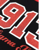 Delta Sigma Theta -1913 Long Sleeve Tee w/ Heart(Black)