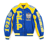 Sigma Gamma Rho - Twill Racing Jacket (Blue)