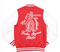 Delta Sigma Theta - Fleece Jacket (Red)