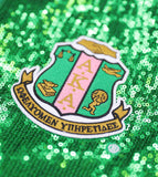 Alpha Kappa Alpha-Sequin Jacket (Green) (2nd addition)