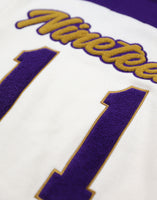 Omega Psi Phi - VNeck Sweater (Ivory)