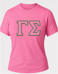 Alpha Kappa Alpha - Gamma Sigma Chapter Printed Tee (Pink)