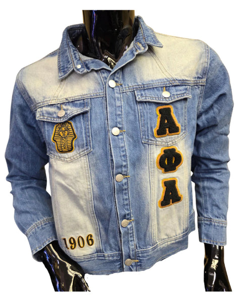 Alpha Phi Alpha - Denim Jacket