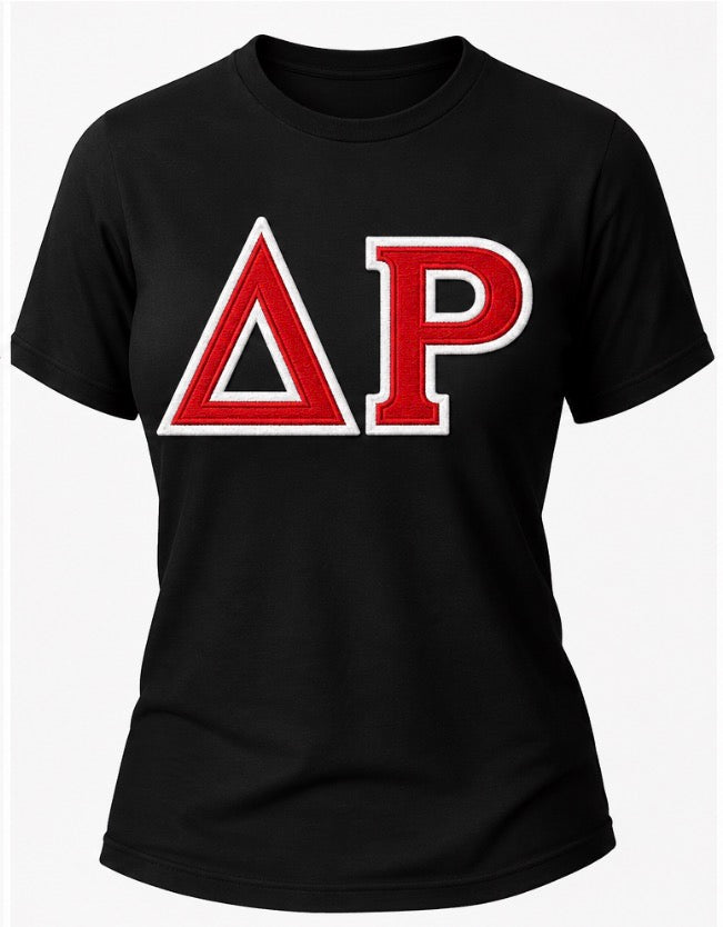 Delta Sigma Theta - Delta Rho Chapter Printed Tee (Black)