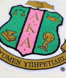 Alpha Kappa Alpha - VNeck Sweater (Ivory)