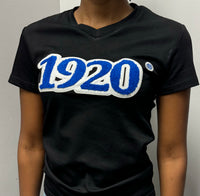 Zeta Phi Beta -1920 Embroidered (Soft Touch/Black) Dagreekspot Original Collection